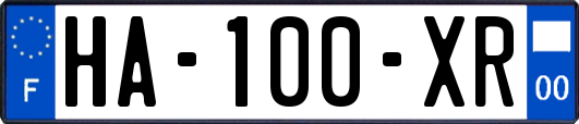 HA-100-XR