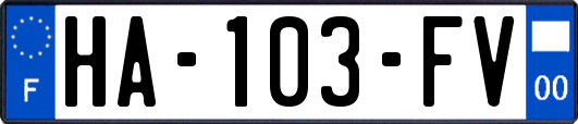 HA-103-FV
