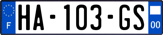 HA-103-GS