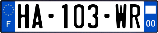 HA-103-WR