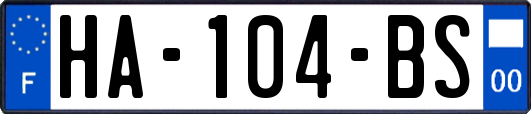 HA-104-BS