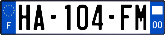 HA-104-FM