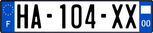 HA-104-XX
