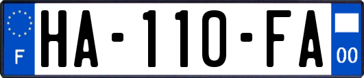HA-110-FA
