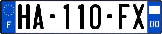 HA-110-FX