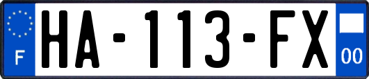 HA-113-FX
