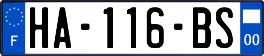 HA-116-BS