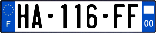 HA-116-FF