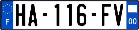 HA-116-FV