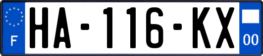 HA-116-KX