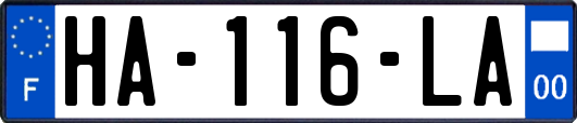 HA-116-LA