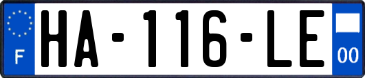 HA-116-LE