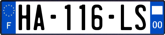 HA-116-LS