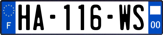 HA-116-WS
