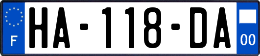 HA-118-DA