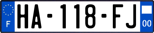 HA-118-FJ