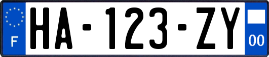 HA-123-ZY