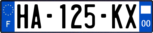 HA-125-KX