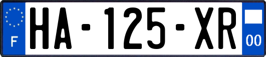 HA-125-XR