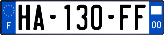 HA-130-FF