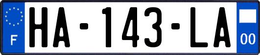 HA-143-LA