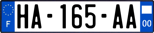 HA-165-AA