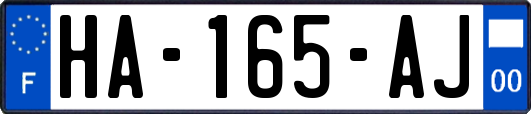 HA-165-AJ