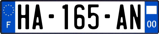 HA-165-AN