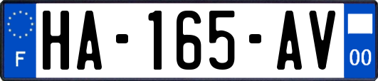 HA-165-AV