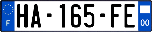 HA-165-FE