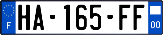HA-165-FF