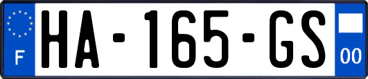 HA-165-GS