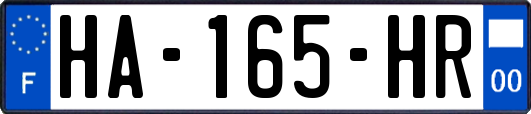 HA-165-HR