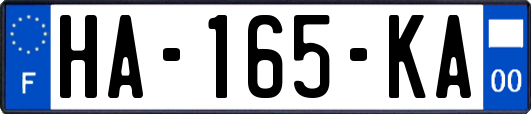 HA-165-KA
