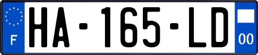 HA-165-LD