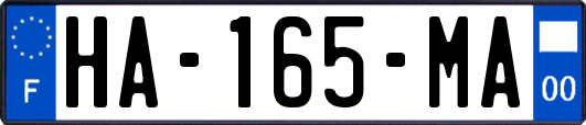 HA-165-MA
