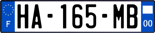 HA-165-MB