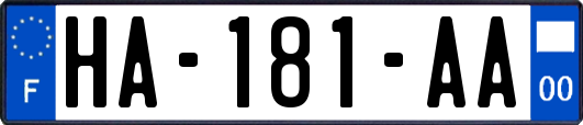 HA-181-AA