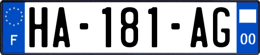 HA-181-AG