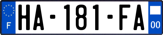 HA-181-FA