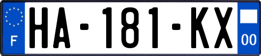 HA-181-KX