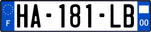 HA-181-LB