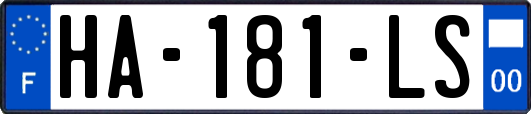 HA-181-LS