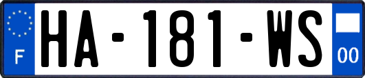 HA-181-WS