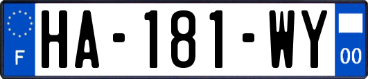 HA-181-WY