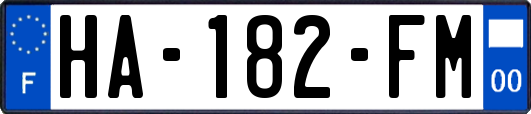 HA-182-FM