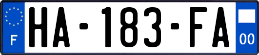 HA-183-FA