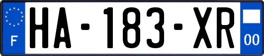 HA-183-XR