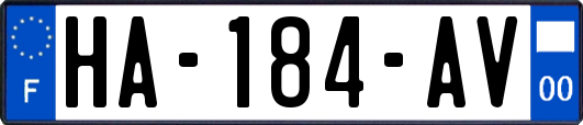 HA-184-AV