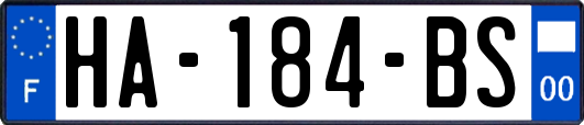 HA-184-BS